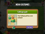 Getting Cabbage-pult's Birthdayz costume