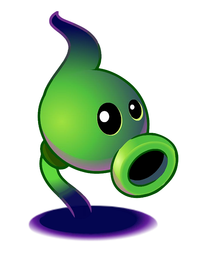 Shadow Peashooter Sprouts in Plants vs. Zombies 2