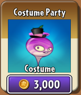 Tile Turnip's costume in the store