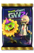 The Lawn of Doom sticker pack, which contains customizations and consumables based on Halloween in Plants vs. Zombies: Garden Warfare 2