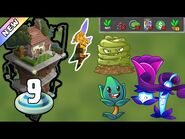 Plants vs Zombies 2 - Modern Day Day 9 -Plants Lvl 1 & No Premium-