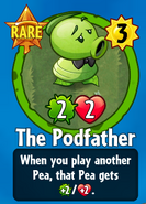 The player receiving The Podfather from a Premium Pack