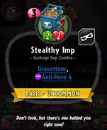 Stealthy Imp's statistics