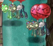 Balloon Zombies in Pirate Seas