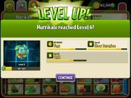 Hurrikale being upgraded to Level 6