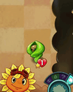 Seedling activating its ability, transforming into Dandy Lion King (animated)