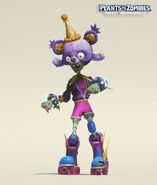 Concept model render of the Scarebear Party hat