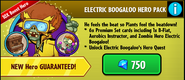 Aerobics Instructor on the advertisement for the Electric Boogaloo Hero pack