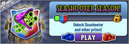 Seashooter in an advertisement for Seashooter's Season in Arena