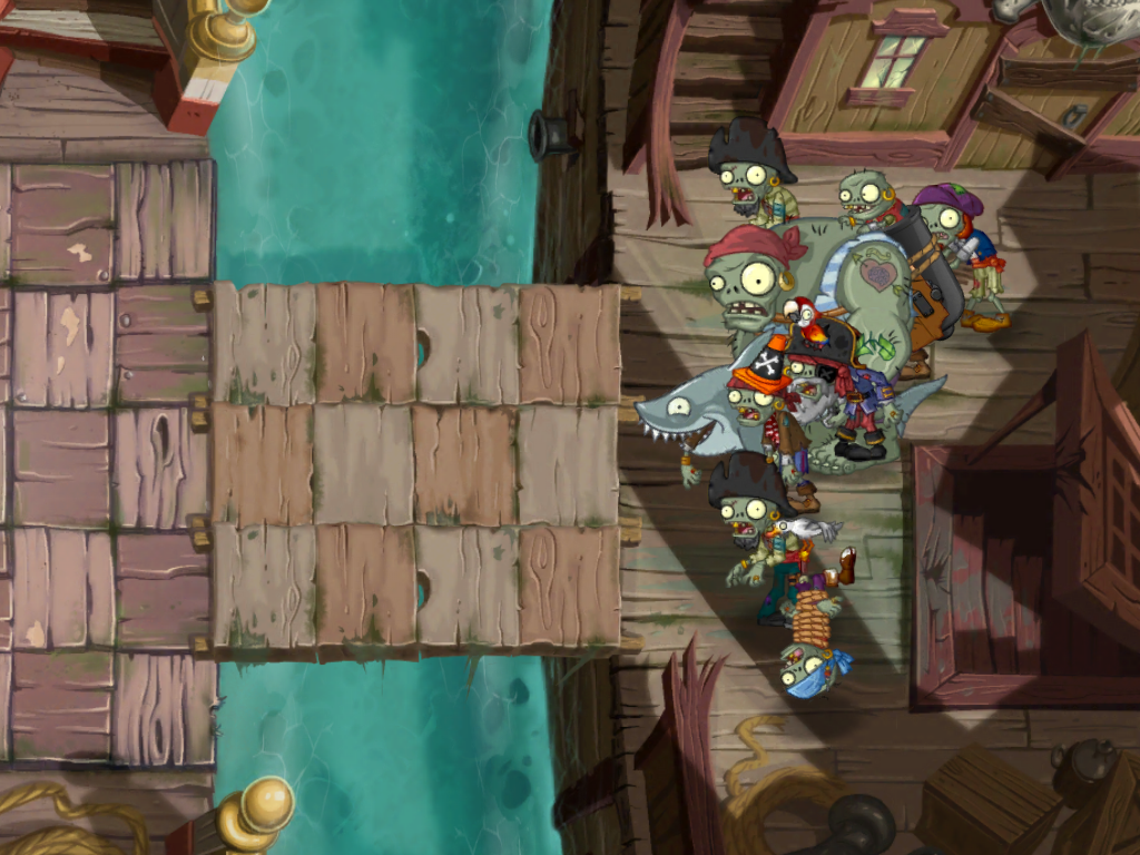 Plants vs. Zombies 2 Wall Decals: Special Pirate Seas