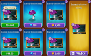 Scaredy-shroom with seeds in the store (10.9.1, Special)