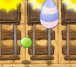 How the egg would have fallen