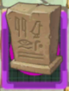 Ancient Egypt tombstone on a Power Tile