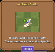 Purchasing Parsnip's second costume (10.0.1)