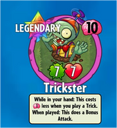 The player receiving Trickster