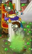 Stunned Roman Caesar Zombie