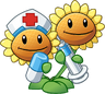 Twin Sunflower (a nurse)