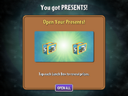 Two lunchboxes from a single Treasure Yeti (very rare)