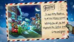 Ho ho ho, Happy Feastivus! Check out - Plants vs. Zombies