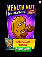Health-Nut on the advertisement for the Early Access Bundle