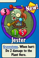 The player receiving Jester from a Premium Pack