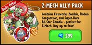 All-Star Zombie on Z-Mech's Ally Pack