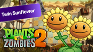 PvZ2 TwinSunflower WallpaperbyKh07