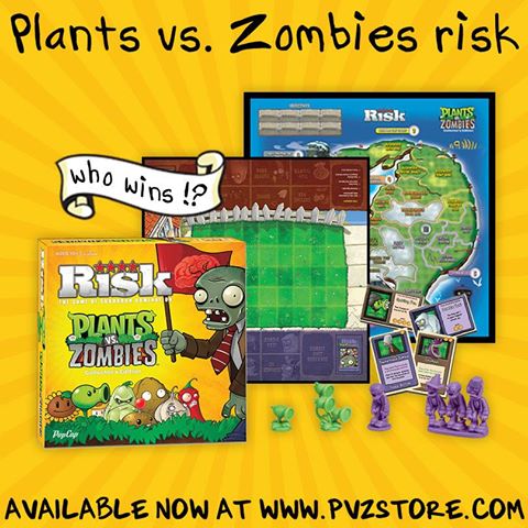 Risk: Plants vs. Zombies, Board Game