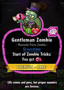 Gentleman Zombie's statistics before update 1.2.11