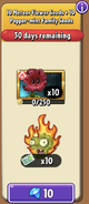 Meteor Flower's piñata in the store