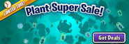 A silhouette of Cherry Bomb in a advertisement of the Plant Super Sale (can be seen on top of Sale!)