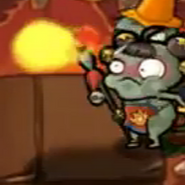 Red Boy Imp shooting a large fireball