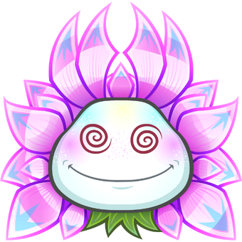 hypno flower plush