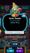 Surfer Zombie's statistics