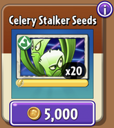 Celery Stalker's seeds in the store (9.7.1)