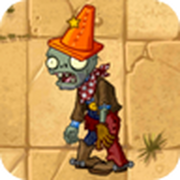  Plants vs. Zombies 2 Wall Decal: Conehead Zombie (6 in