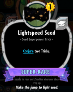 Lightspeed Seed's statistics