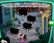 Zombopolis Apocalypse!'s map in the 1.0 update