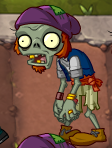 Barrel Roller Zombie as shown in the Coconut Cannon mini-game event