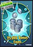 25,000BonusCoins