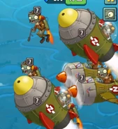 2 Missile Zombies in the seed selection screen (Endless Challenge only)