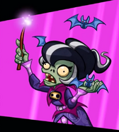 Immorticia using her signature ability