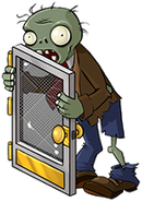 Screen Door Zombie finalized concept art