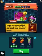 Veloci-Radish Packmate being featured in a Daily Challenge