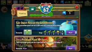 Gild Bloom Quests Menu