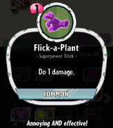 Flick-a-PlantHDescription