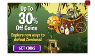 The advertisement after the level