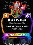 Missile Madness' statistics before update 1.16.10