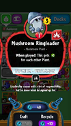 Mushroom Ringleader's statistics