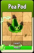 Pea Pod's animation when it is ready to level up